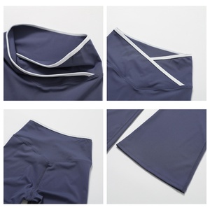 <span class=keywords><strong>Pantaloni</strong></span> da Yoga JY per <span class=keywords><strong>Donna</strong></span>, Effetto Nudo, <span class=keywords><strong>Vita</strong></span> Alta, Gamba Larga, Elasticizzati, <span class=keywords><strong>Comodi</strong></span> per Palestra e Sport - Product Image 4