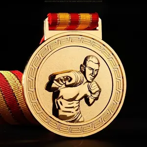 Grosir Medali Tinju Logam Kompetisi, Medali Emas Perak Perunggu, Medali Seni Bela Diri