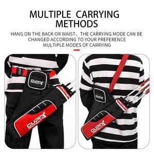 Asılı yan Oxford okçuluk 3 tüp kalça sadak eğitim hedef çekim için ayarlanabilir kemer ile taşınabilir ok sadak - Product Image 3
