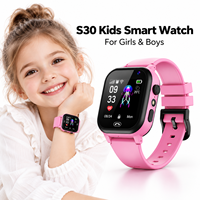 Montre connectée S30 pour enfants de 3 à 12 ans, 2G GSM SIM, appel SOS, caméra, fonctions SOS, écran TFT, bracelet en caoutchouc, cadeau pour garçons et filles