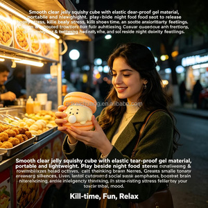Mainan Kantor Portabel Kotak Misteri <span class=keywords><strong>Burger</strong></span> Gelembung Macaron Kartun Hadiah Squishy Vent Squishy Kulit Lembut untuk Anak-anak Dewasa Relaksasi Sehari-hari - Product Image 2