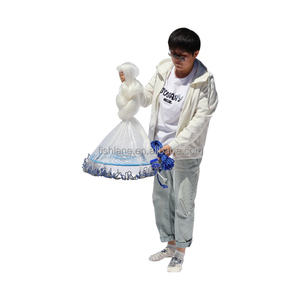 Cast <strong>Net</strong> Fishing Easy Throw 8ft 10ft 0.75lb 1.0lb Lead Sinker <strong>Nylon</strong> Monofilament American Style Cast <strong>Net</strong> - Product Image 1