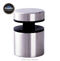 Système de quincaillerie pour garde-corps d'escalier en verre ALD Professional Supply, acier inoxydable SS316, supports de fixation pour verre, clips pour verre de 8 mm