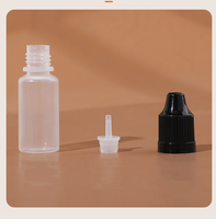Bouteilles en plastique PP de petite capacité avec bouchon à embout, pour liquides, à extrusion, vente en gros