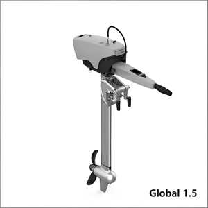 Nouveau moteur hors-bord électrique FUBER haut de gamme 1,5 kW 48 V 32 Ah, durable et écologique, pour kayaks, petits bateaux, surf, avec poignée - Product Image 1
