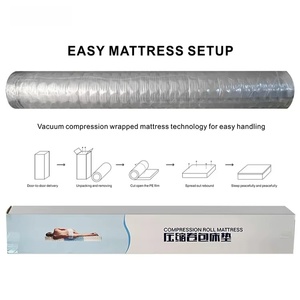 Colchón Doble Personalizado RH en Caja, Colchones Enrollables Híbridos de Espuma Viscoelástica con Resortes Ensacados, Colchón Médico para Dormitorio - Product Image 5