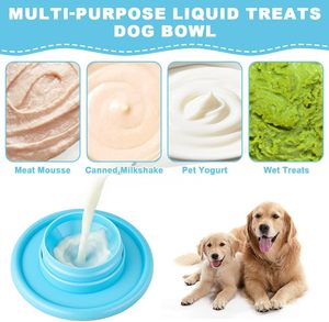 Gamelle interactive anti-éclaboussures et anti-ballonnements, enrichissante, moderne, de luxe, pastel, à alimentation lente pour chien - Product Image 6