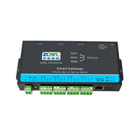 Convertidor Universal de 4 Puertos RS232/485/422 a Ethernet |   Gateway de Protocolo Modbus RTU TCP |   ARM9
