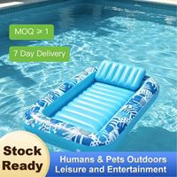Chaise longue gonflable en PVC pour bronzage, flottante pour piscine, pour enfants et adultes, utilisation en extérieur, avec dossier, certifiée CE, 177x116cm