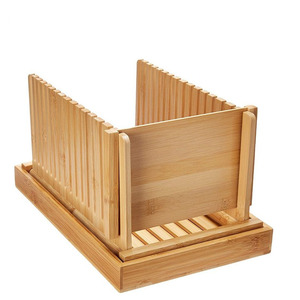 Trancheuse à <span class=keywords><strong>pain</strong></span> en bambou-Diviseur de <span class=keywords><strong>pain</strong></span> de cuisine multifonctionnel-Plateau de rangement de miettes de <span class=keywords><strong>pain</strong></span>-Trancheuse à <span class=keywords><strong>pain</strong></span> grillé - Product Image 1