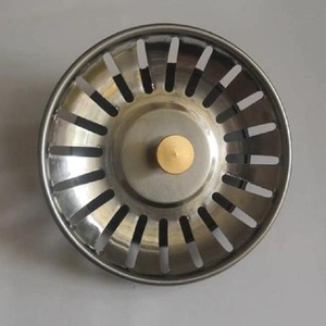 Ningbo Jutye SS 304 78mm <strong>Sink</strong> <strong>Plug</strong> Stainless Steel Kitchen <strong>Sink</strong> Strainer Stopper Waste <strong>Plug</strong> <strong>Sink</strong> - Product Image 2