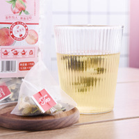 Teh Oolong Rasa Persik Grosir, Teh Oolong Beraroma Persik Alami 3.5g*50  Kantong Teh Kemasan Individual