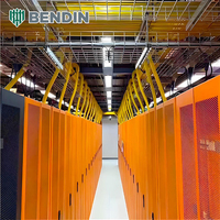 Saluran Kabel Terintegrasi Berkualitas Tinggi untuk Pusat Data, Baja Elektro-Galvanis Berlubang Model Jaring untuk Pengkabelan