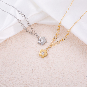 <strong>Flower</strong> <strong>Necklace</strong> Stainless Steel Pendant Gold Plated Rose Big Sun Hawaii Murakami Sterling Silver <strong>Pressed</strong> Birth <strong>Flower</strong> <strong>Necklaces</strong> - Product Image 6