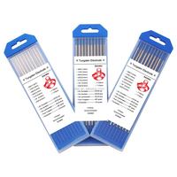 Azul cielo Punta de ELECWY de soldadura TIG electrodo de tungsteno itrio electrodo de tungsteno azul cielo 3/32 "x6" (2,4x150mm)