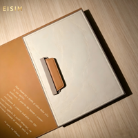 Porte de placard en cuir synthétique recouvert de tissu PU, avec poignée encastrée sur mesure, style minimaliste moderne et luxueux, pour dressing ou chambre à coucher