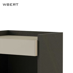 WBERT Nordic Minimalist Bois massif Design moderne et simple pour le salon ou la chambre Tables de chevet Armoire de chevet - Product Image 4