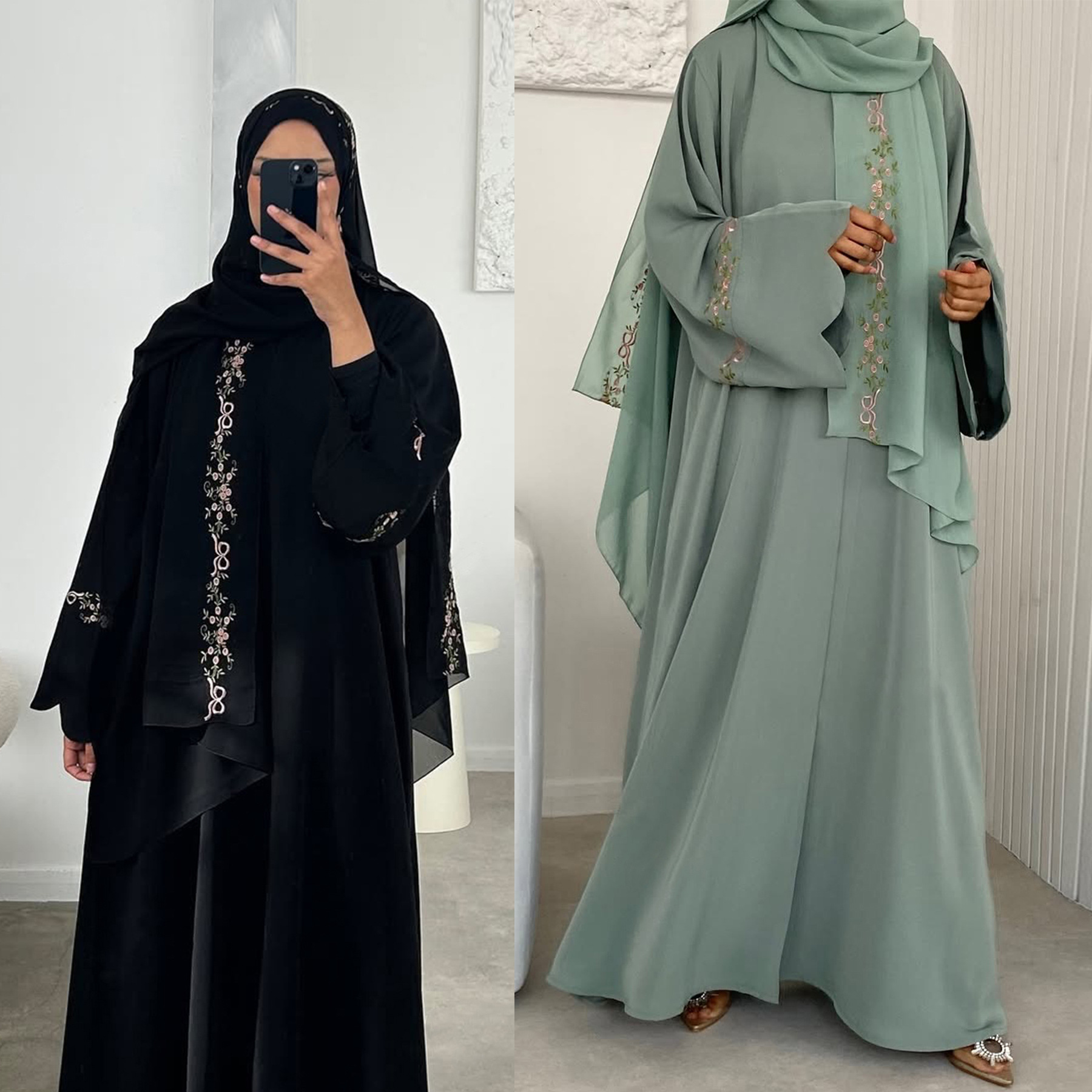 Vestido Elegante Turco Ropa Mujer Calidad 2022