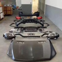 Kit carrosserie noir haute performance 6000k GL-class 2015-2016, conversion pare-chocs, look GLS63 AMG 2019