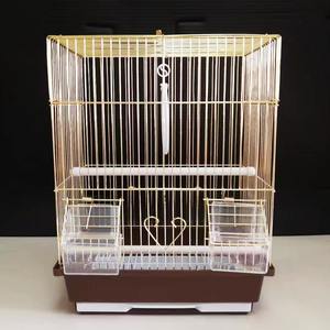 <span class=keywords><strong>Cage</strong></span> à oiseaux de luxe en fil métallique de fabrication dorée, <span class=keywords><strong>cage</strong></span> à oiseaux de grande taille écologique, <span class=keywords><strong>cage</strong></span> à oiseaux portable de qualité supérieure pour la reproduction - Product Image 6