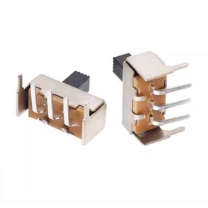 Interruptor de Palanca Pinch SS-12F23 de 3 Pines y 2 Posiciones, Mango Horizontal de Metal, Terminal de Tornillo SPDT - Product Image 4