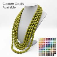 Perline di Vetro a Goccia Senza Cuciture 9x13mm, Rivestite e Colorate, Pronte per la Spedizione, per Creazione di Gioielli, Colori Personalizzabili
