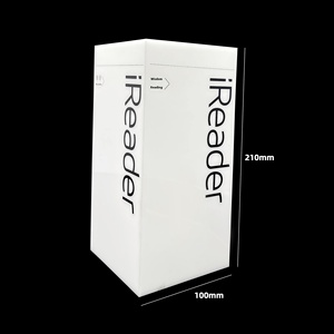 <span class=keywords><strong>Acrylic</strong></span> Máy tính để bàn hộp đèn bốn mặt LED biển quảng cáo nhỏ sữa trắng Tempered Glass điện thoại di động cửa hàng kỹ thuật số biển quảng cáo - Product Image 3