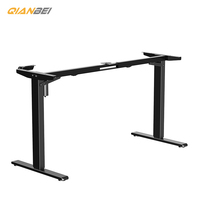Bureau debout Table réglable Mobile assis debout bureaux hauteur et chaise mis en place pieds électriques cadre Tables de jeu