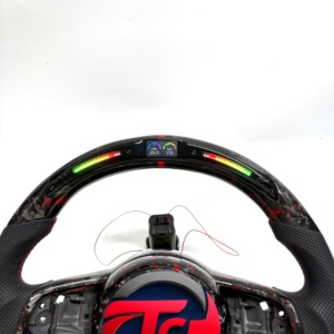 Volante Deportivo VW GTI de Instalación Plug and Play para Teramont, Golf MK7, <span class=keywords><strong>Scirocco</strong></span>, Sportsvan, Sagitar B8, Base Plana - Product Image 6
