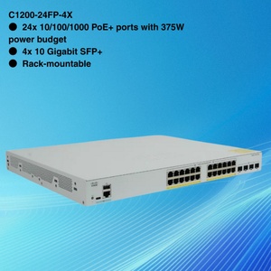 Brand New for <b>Catalyst</b> 24 Gigabit POE Ports with 4 X 10G SFP Uplinks Managed Switch C1200-24FP-4X 1 Year Warranty SNMP Support - Product Image 3
