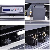 Traceur de découpe vinyle 1350 mm Artcut pour autocollants avec logiciel Signmaster et presse à chaud