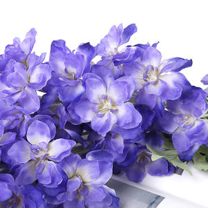 Nouvelle conception moderne, fleur de <span class=keywords><strong>delphinium</strong></span> multicolore populaire, <span class=keywords><strong>plante</strong></span> artificielle écologique et naturelle pour la décoration de table et de la maison - Product Image 4