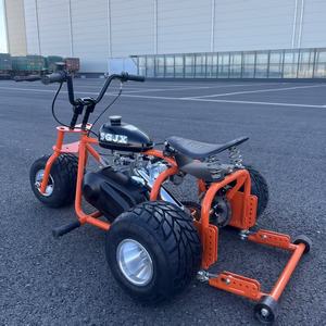 <span class=keywords><strong>Go</strong></span>-<span class=keywords><strong>Kart</strong></span> a <span class=keywords><strong>3</strong></span> Ruote 212cc 4 Tempi Completamente Nuovo Arancione con Sospensioni a Molla Sedile Pneumatici Larghi in Alluminio Lucidato da 5 Pollici per Corse su Strada e Drift - Product Image 5