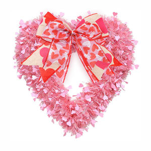 2-1/2 "genişlik 63mm 10 metre sevgililer günü çuval bezi kenarlı şerit kablolu şerit hediye sarma zanaat ağacı dekorasyon - Product Image 2