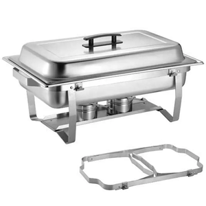 Commentaires les plus Favorables Ensemble <span class=keywords><strong>de</strong></span> buffet <span class=keywords><strong>de</strong></span> chauffe-plats <span class=keywords><strong>de</strong></span> luxe en acier inoxydable pour la fête d'anniversaire <span class=keywords><strong>de</strong></span> Noël - Product Image 4