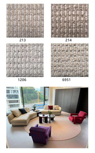 Tapis en laine et polyester minimaliste, économique et <span class=keywords><strong>de</strong></span> qualité supérieure, résistant aux taches, facile d'entretien, pour salon et chambre à coucher - Product Image 1