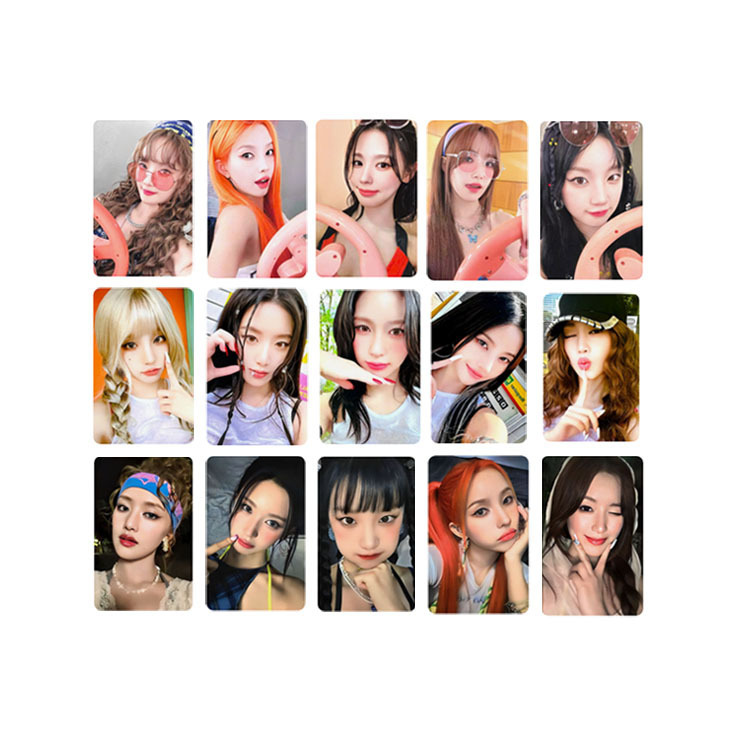 Collect (G)-IDLE Photocards - Fan Favorites Double Side Postcards