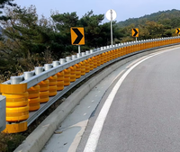 Barrière de sécurité routière roulante certifiée CE ISO, échantillon gratuit, pour autoroute, fournie directement par l'usine