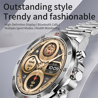 Mejor nuevo Fitness Smartwatch impermeable NX1 PRO Montre Connect redondo BT llamada Amoled moda salud deporte ECG reloj inteligente para hombres