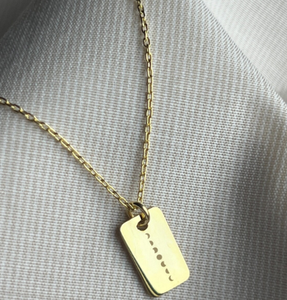 Delicado collar <span class=keywords><strong>de</strong></span> fase lunar, joyería <span class=keywords><strong>de</strong></span> plata, collar <span class=keywords><strong>de</strong></span> ciclo <span class=keywords><strong>de</strong></span> Luna, joyería <span class=keywords><strong>de</strong></span> Navidad para su regalo manifiesto - Product Image 5