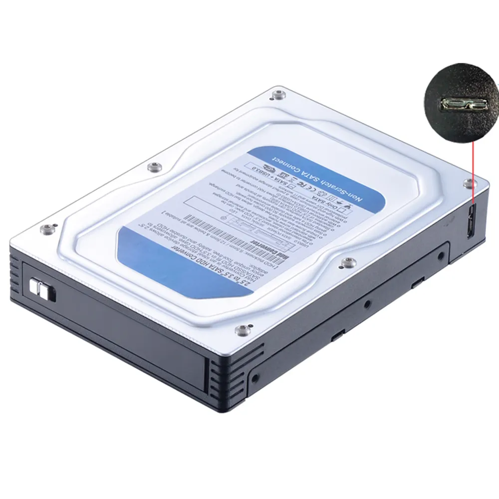 SATA 3 to USB3 0 2.5Inch Tool-less External Hot Swap Hdd Enclosure for 3.5 floppy bay