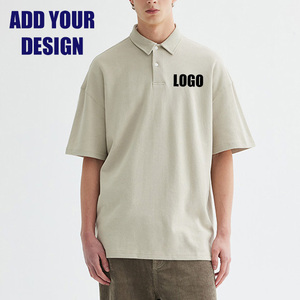 Camisetas Polo Casuales al Por Mayor de Alta Calidad, 300gsm, Manga Corta, Lisas, Personalizables con Impresión para Hombre - Product Image 1
