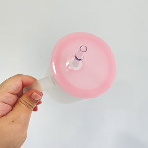 <span class=keywords><strong>Taza</strong></span> de café de vidrio <span class=keywords><strong>sublimable</strong></span> de 17oz con tapa de plástico de color Tazas de café con asa para transferencia de recubrimiento térmico - Product Image 3