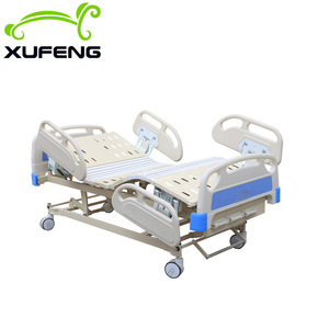 Xu Feng Manual Nursing <b>Bed</b> 2120*900*450-750MM With Guardrail For Hospital And Home Care - Product Image 1