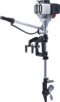 Nouveau moteur hors-bord pour bateau, petit moteur à essence refroidi par air, 2HP, 2 temps, 52cc, SurgeGo