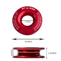 IRopes Kit d'outils d'urgence de haute qualité, Câble de récupération souple en UHMWPE monobloc à résistance maximale, Anneau de remorquage pour voiture, 3mm-51mm, Personnalisable