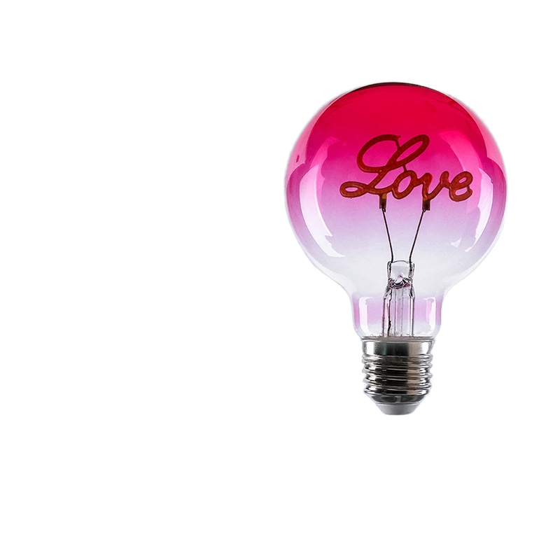 LED Night Light Round Shape Soft Warm White 5W Dimmable Glass E27 AC Residential Decorative Bulb