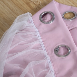 Nuove <span class=keywords><strong>Tende</strong></span> Oscuranti Rosa alla Moda con Luci LED Morbide <span class=keywords><strong>per</strong></span> <span class=keywords><strong>Camera</strong></span> da Letto di Bambine e Ragazze, <span class=keywords><strong>Tende</strong></span> Carine <span class=keywords><strong>per</strong></span> Soggiorno - Product Image 5