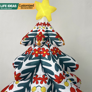 6 FT Christmas <b>Outdoor</b> Inflatable Decorations Blow <b>up</b> Christmas Tree with LED <b>Light</b> for Xmas Holiday Party - Product Image 5