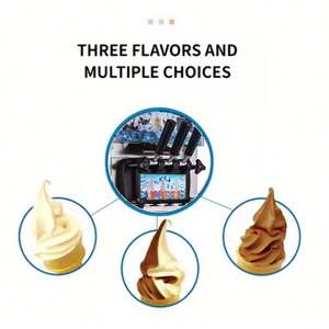 ไอศกรีมนุ่ม1200W 18L/H ที่มีรสชาติผสม2 + 1 - Product Image 6